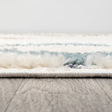 Amira Diamond Tribal High-low Area Rug